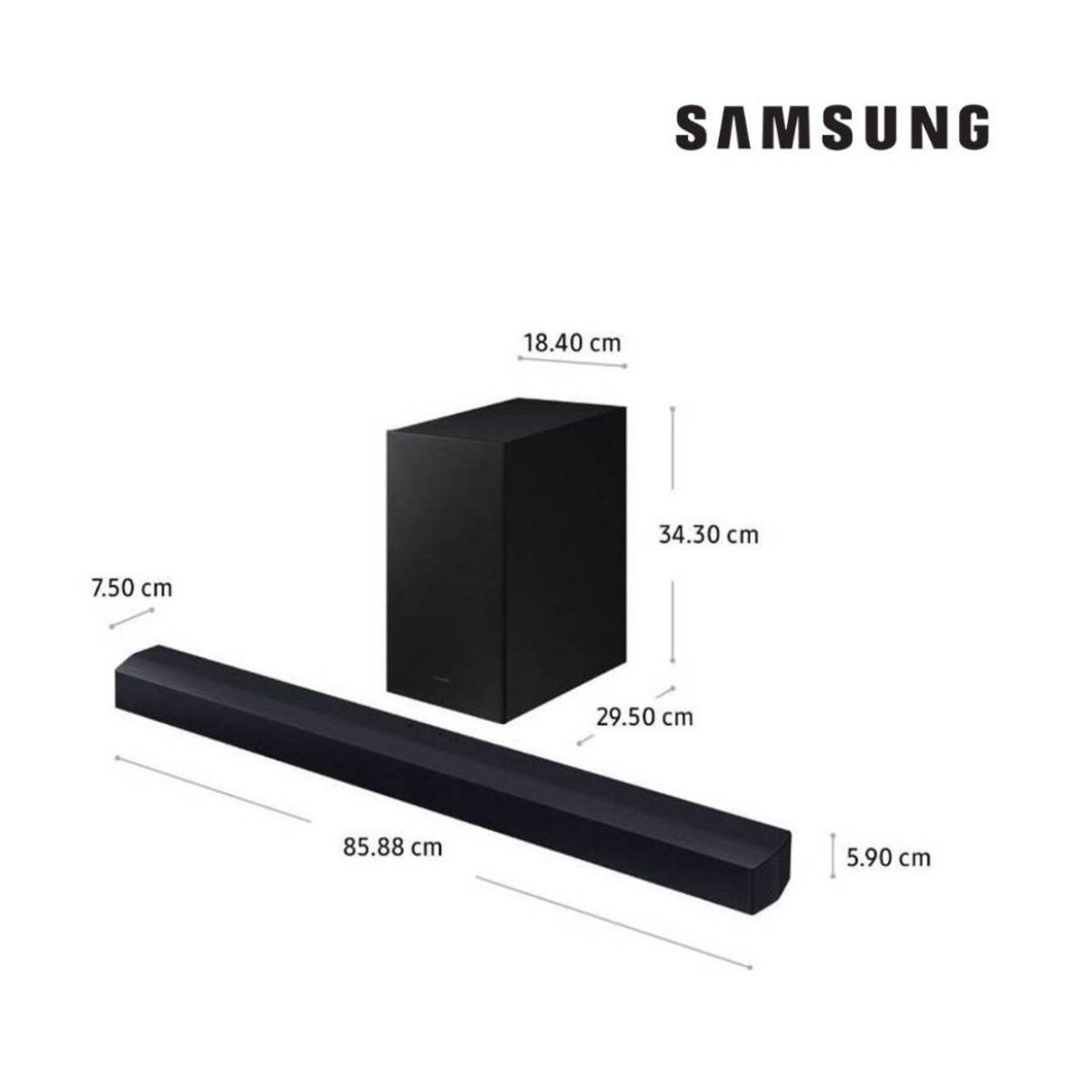 SAMSUNG - Soundbar Samsung de 300W HW-C450