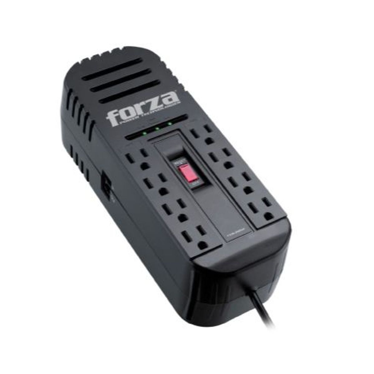 FORZA - ESTABILIZADOR 8 TOMAS/2200VA/1100W 220V