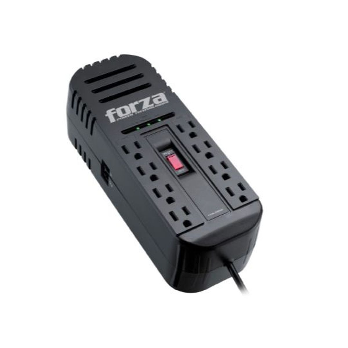 FORZA - ESTABILIZADOR 8 TOMAS/2200VA/1100W 220V