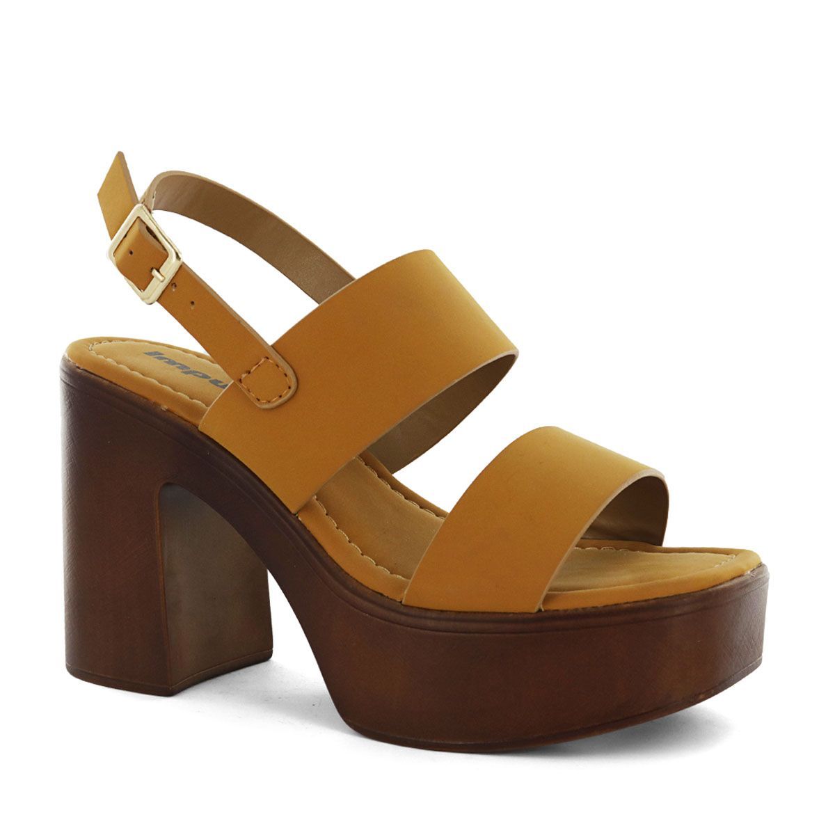 IMPULS - Sandalias Impuls Mujer Danna02 Caramelo