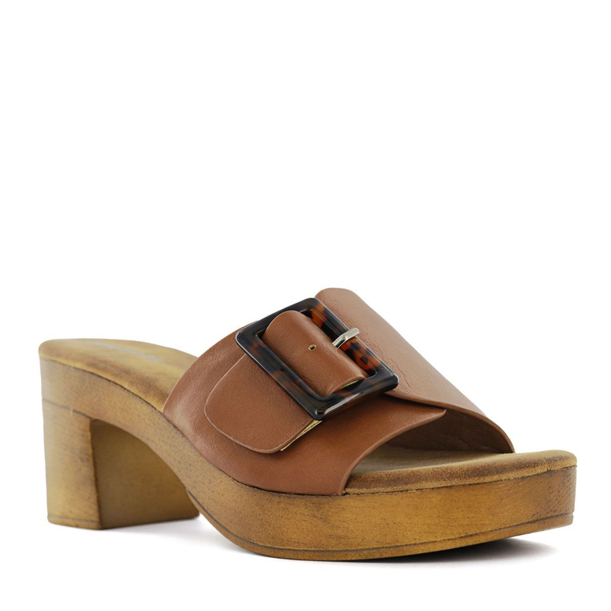 IMPULS - Sandalias con Taco Impuls Mujer Isadora01 Caramelo