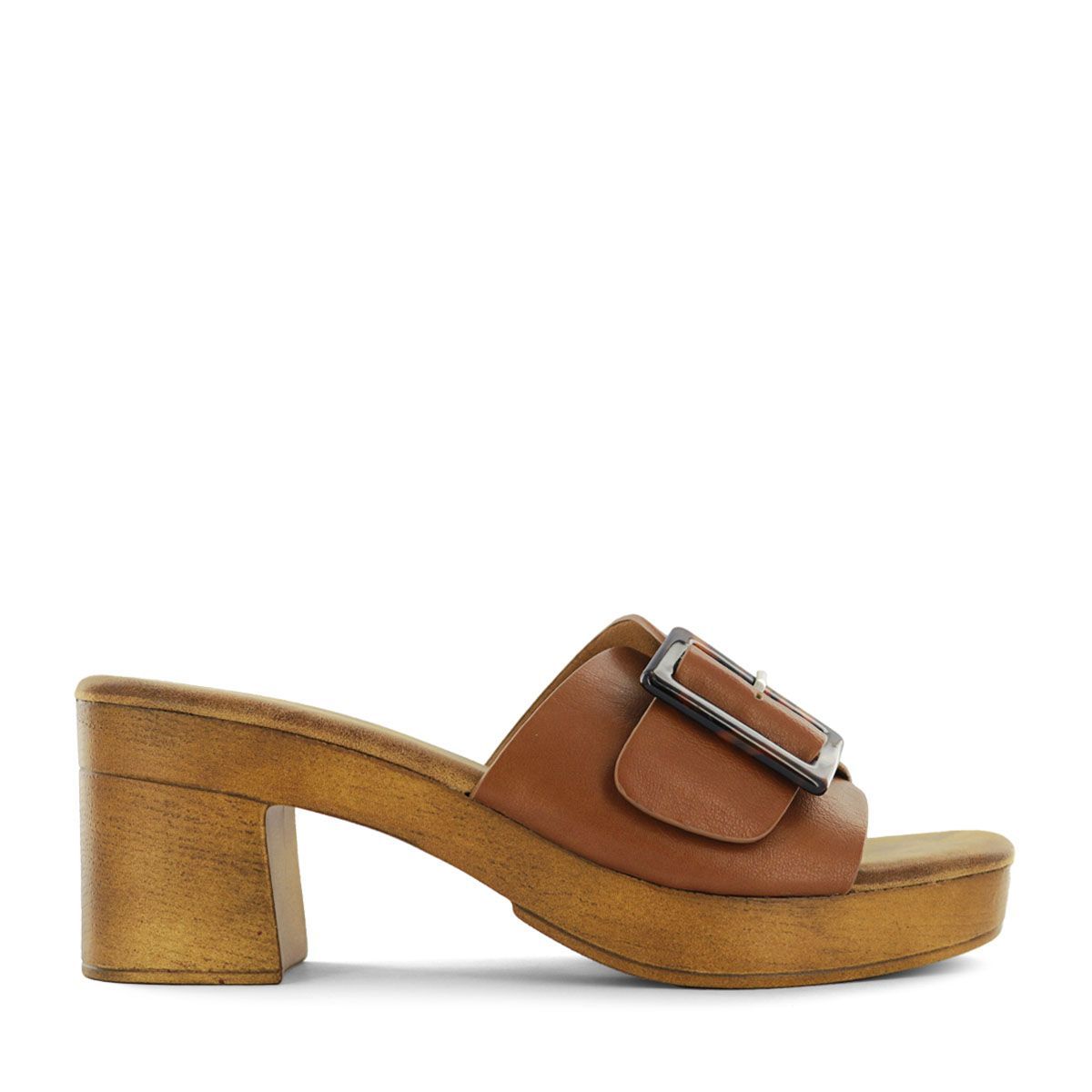 IMPULS - Sandalias con Taco Impuls Mujer Isadora01 Caramelo