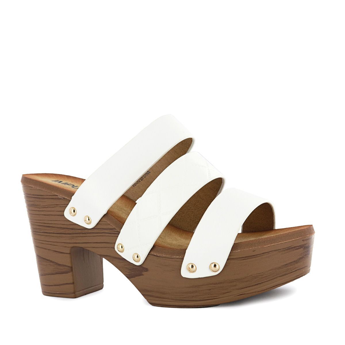 IMPULS - Sandalias con Plataforma Impuls Mujer Nathy02 Blanco