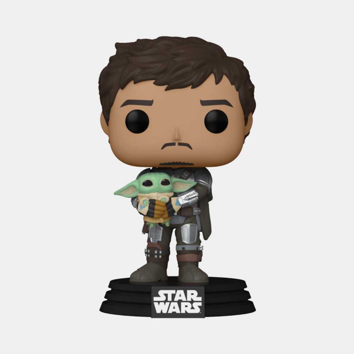 FUNKO - FUNKO POP STAR WARS THE MANDALORIAN WITH GROGU