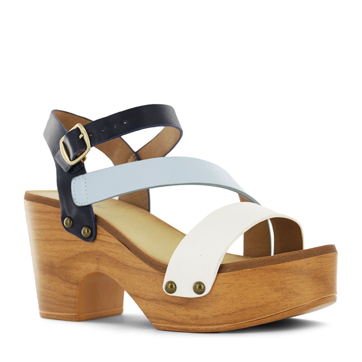 IMPULS - Sandalias Plataforma Impuls Mujer Isadora03 Azul