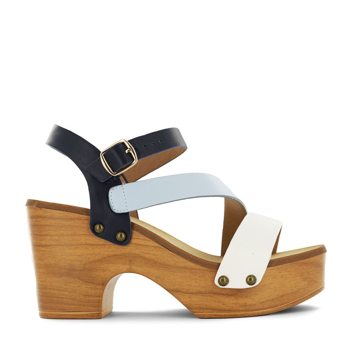 IMPULS - Sandalias Plataforma Impuls Mujer Isadora03 Azul