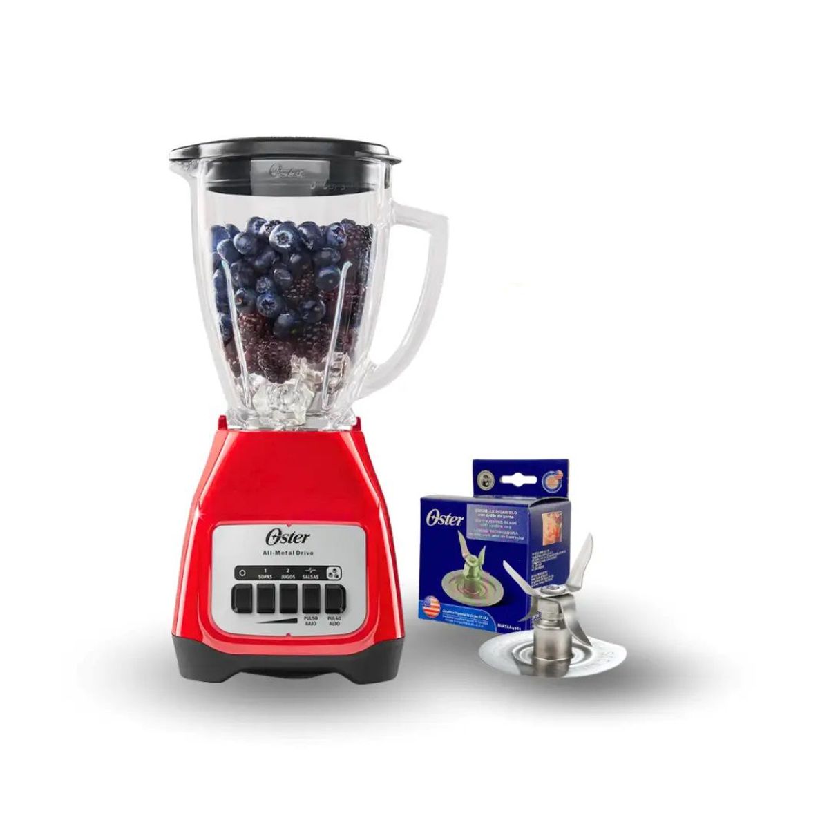 OSTER - Combo Licuadora Oster  cuchilla Picahielo
