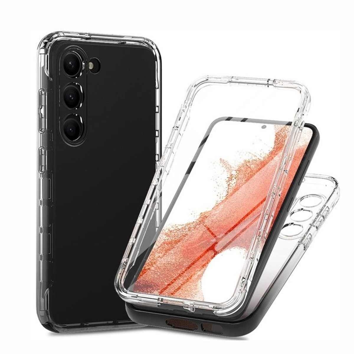CASETIFY - Case 360 Son 3 En 1 Transparente Para Samsung A05