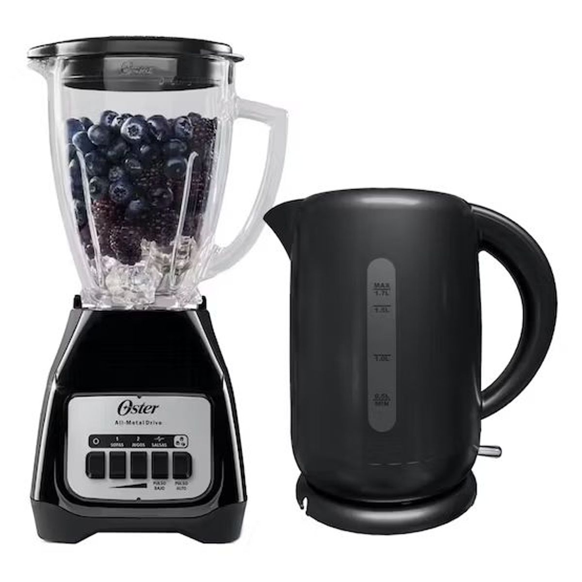 OSTER - Licuadora  Hervidor Eléctrico - Combo Oster