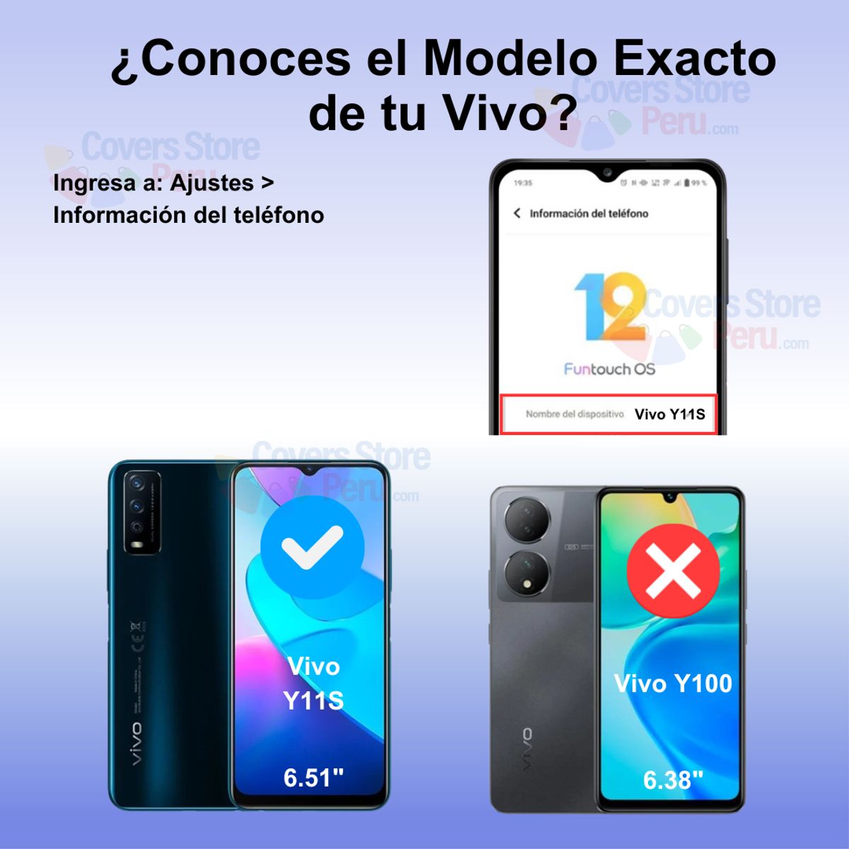 GENERICO - Mica para Vivo Y11s Protector de pantalla 21D Antishock Resistente