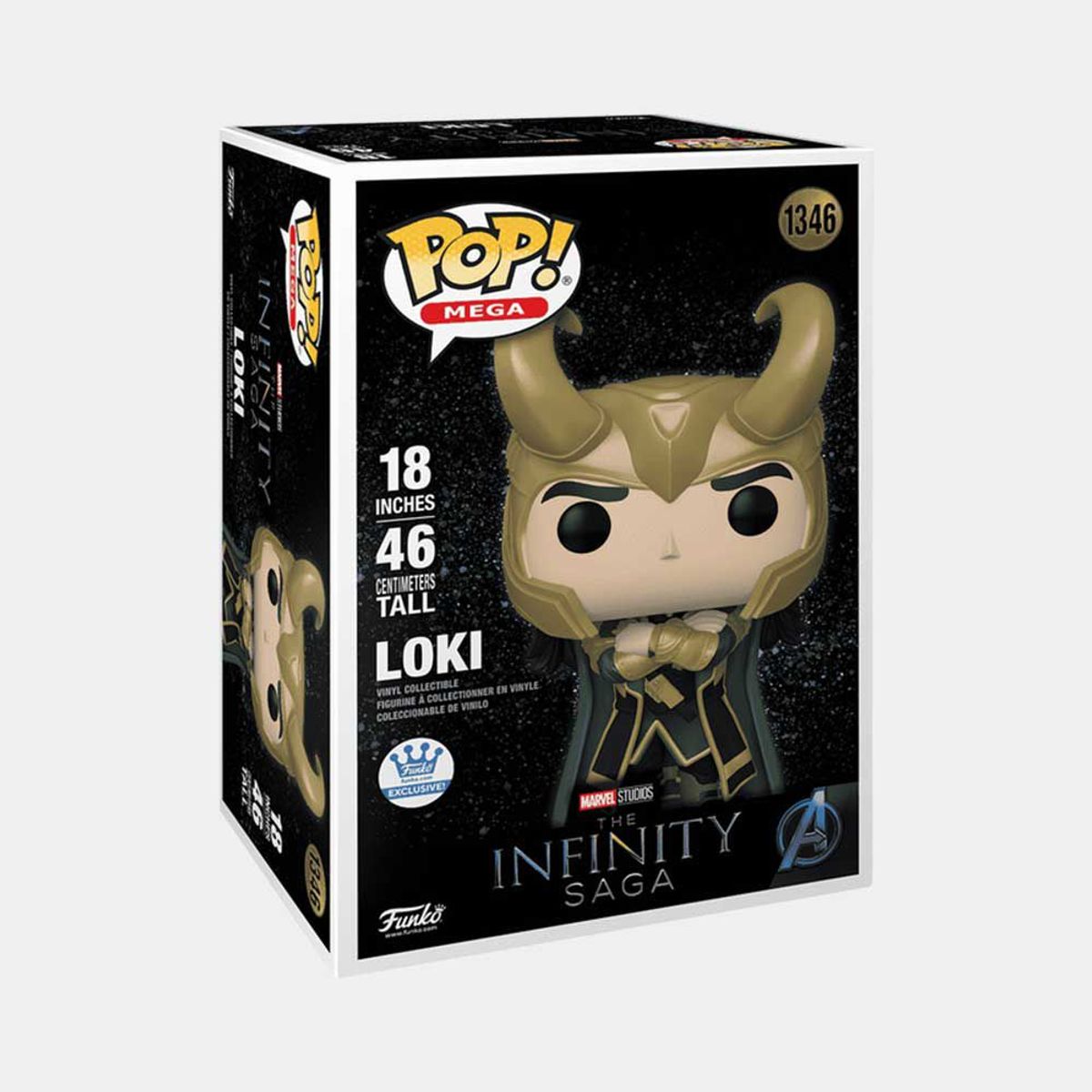 FUNKO - FUNKO POP MEGA 18 THE INFINITY SAGA - LOKI WITH HELMET