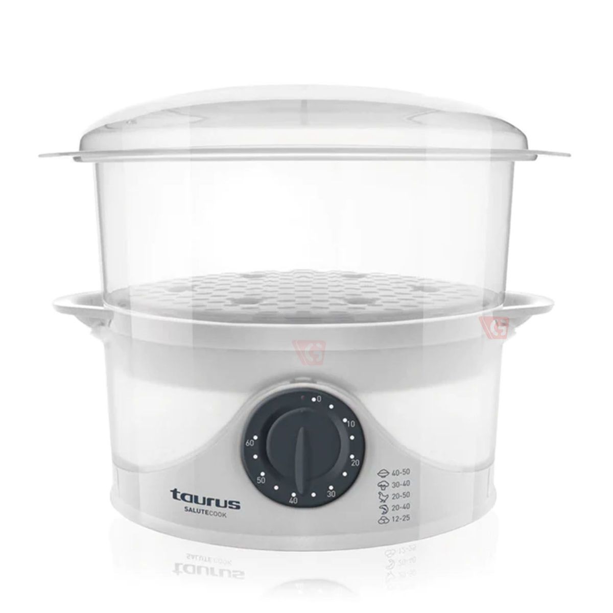 TAURUS - Vaporera de Alimentos Taurus SALUTECOOK II Blanco