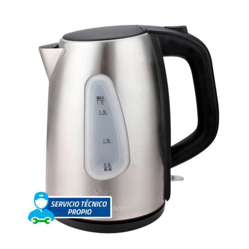 INDURAMA - Hervidor Eléctrico Indurama HI-INX Acero 1.7 Litros