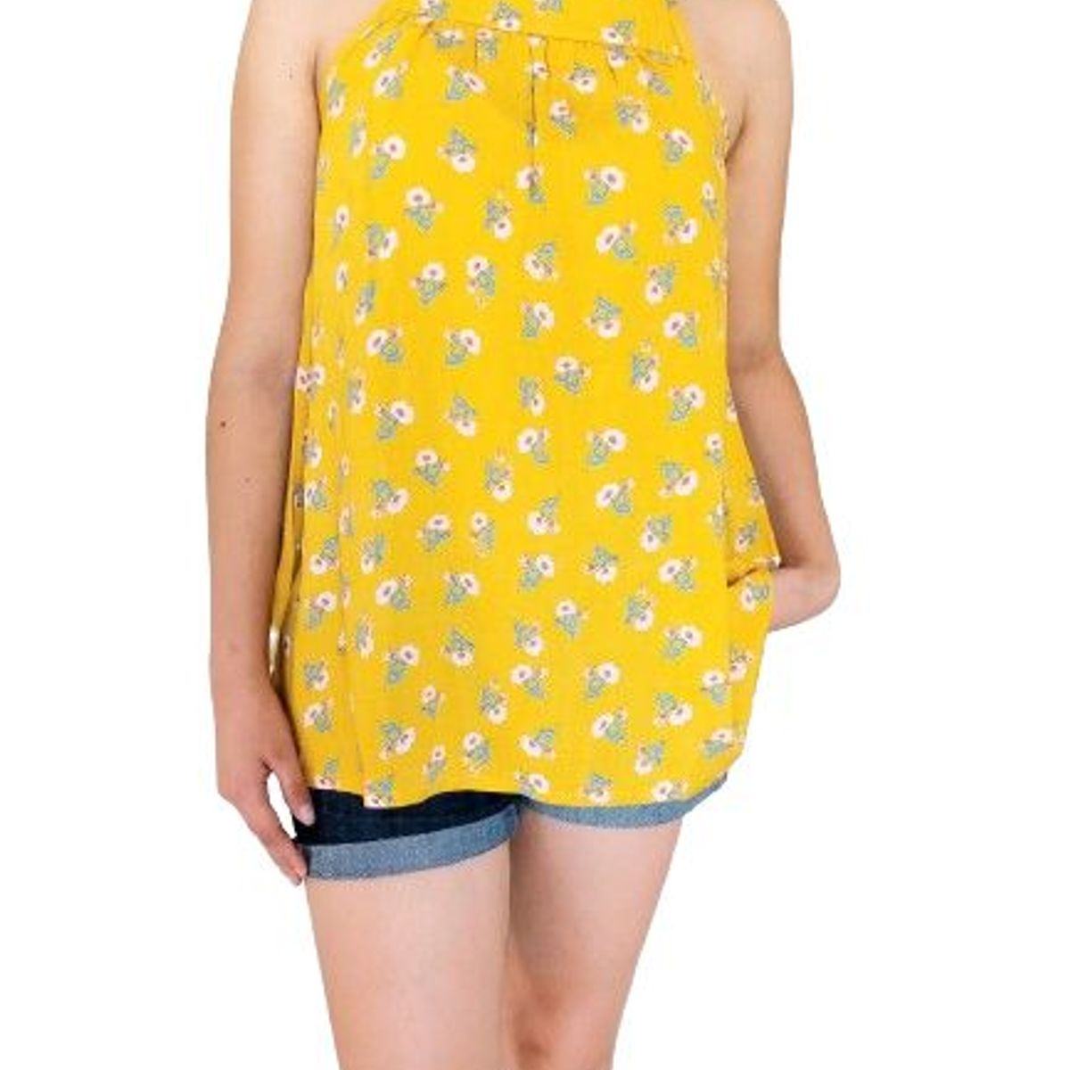 MARWAL - Top Sarah - MARWALs Teen Collection - azul mostaza