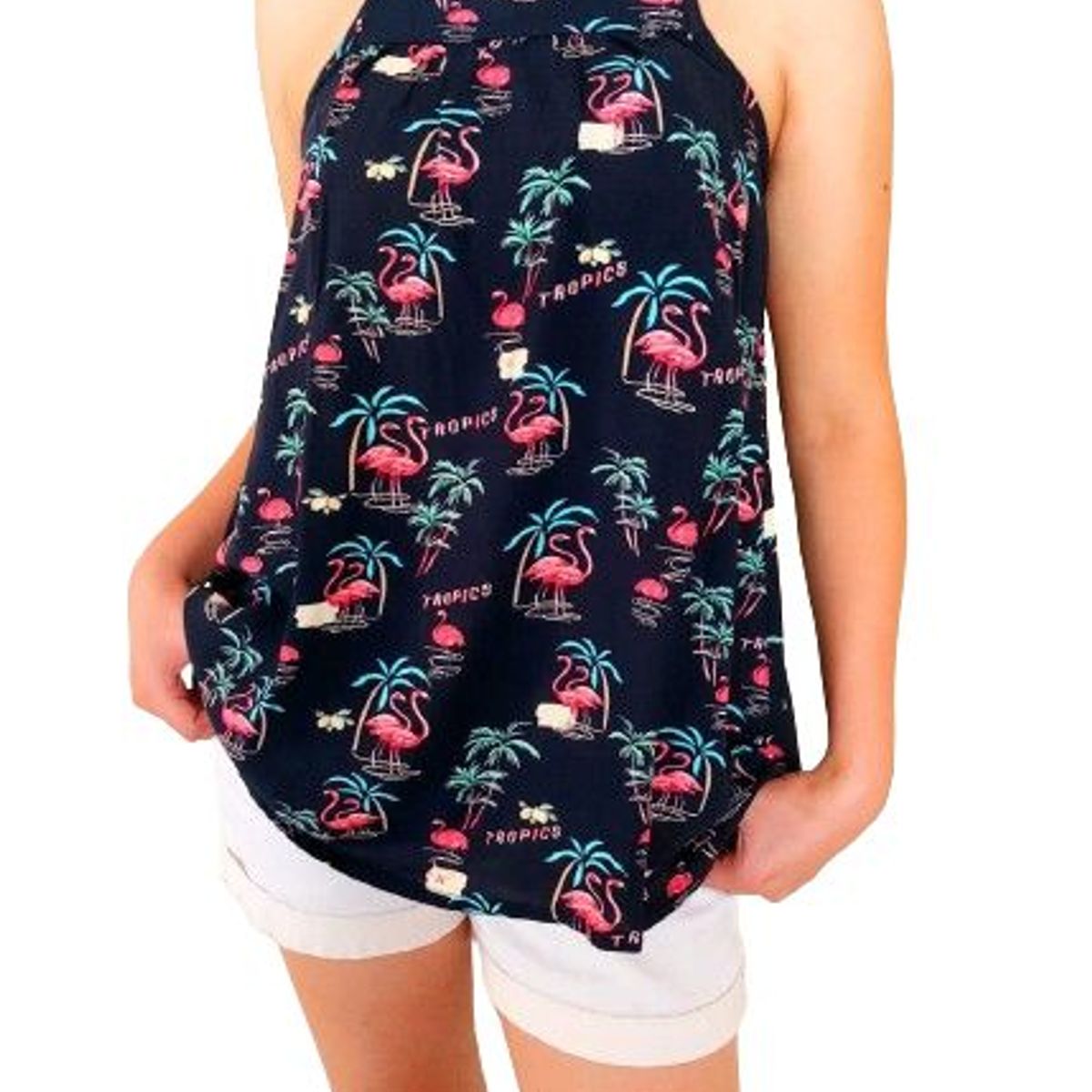 MARWAL - Top Sarah - MARWALs Teen Collection - azul mostaza