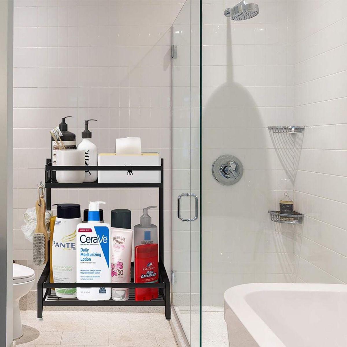 GENERICO - Organizador Multifuncional de 2 Niveles para Cocina / Baños