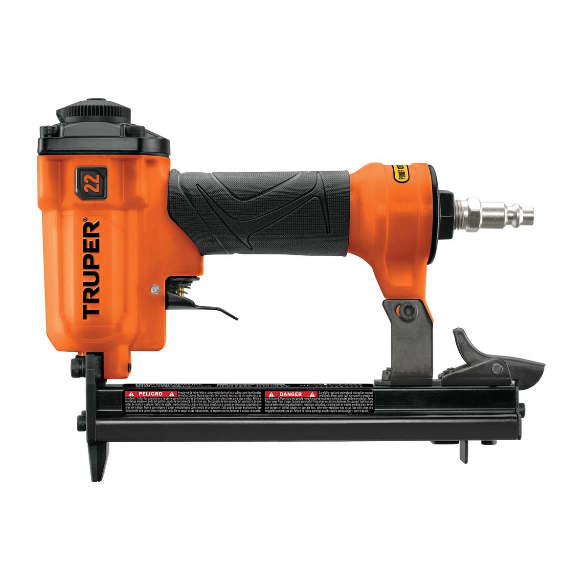 TRUPER - Engrapadora Neumatica Profesional Calibre 22