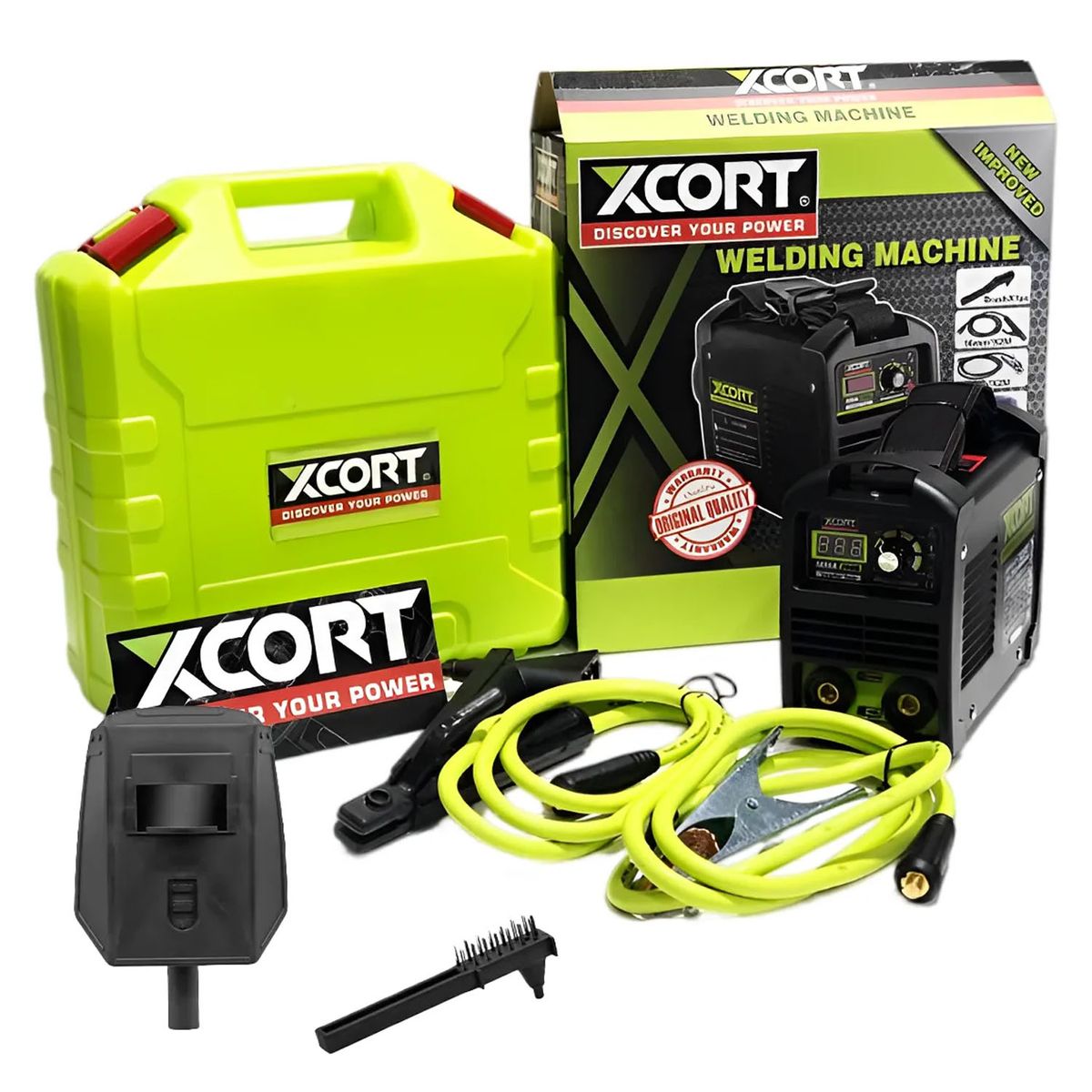 XCORT - Maquina de Soldar Inverter XCORT MMa-200S Soldadora Inversora 30-200 A