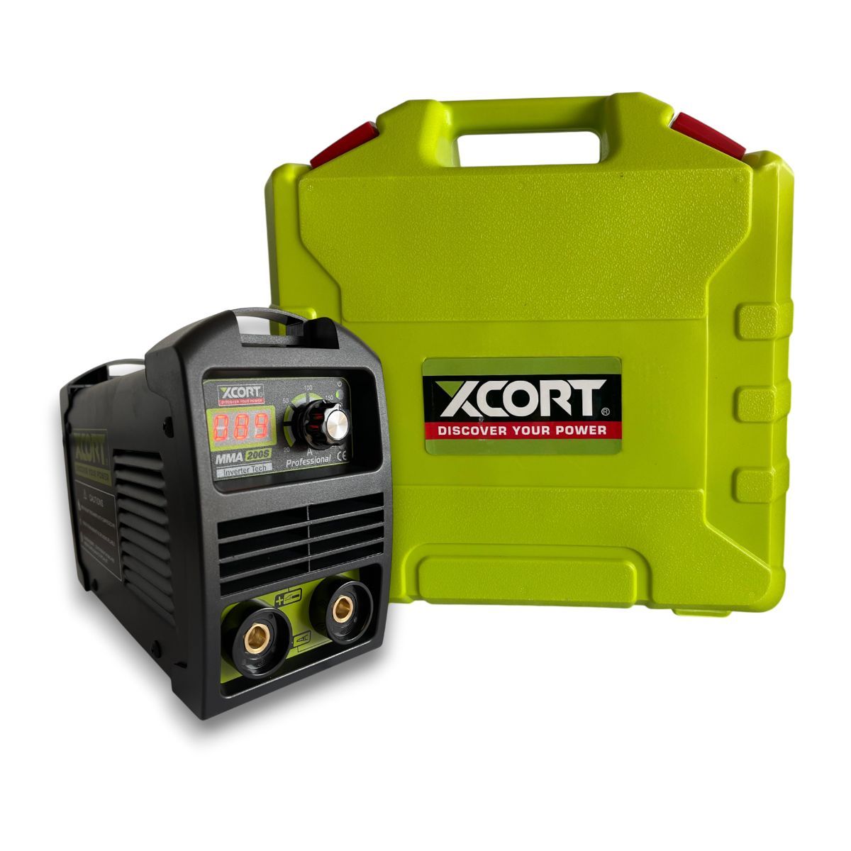 XCORT - Maquina de Soldar Inverter XCORT MMa-200S Soldadora Inversora 30-200 A