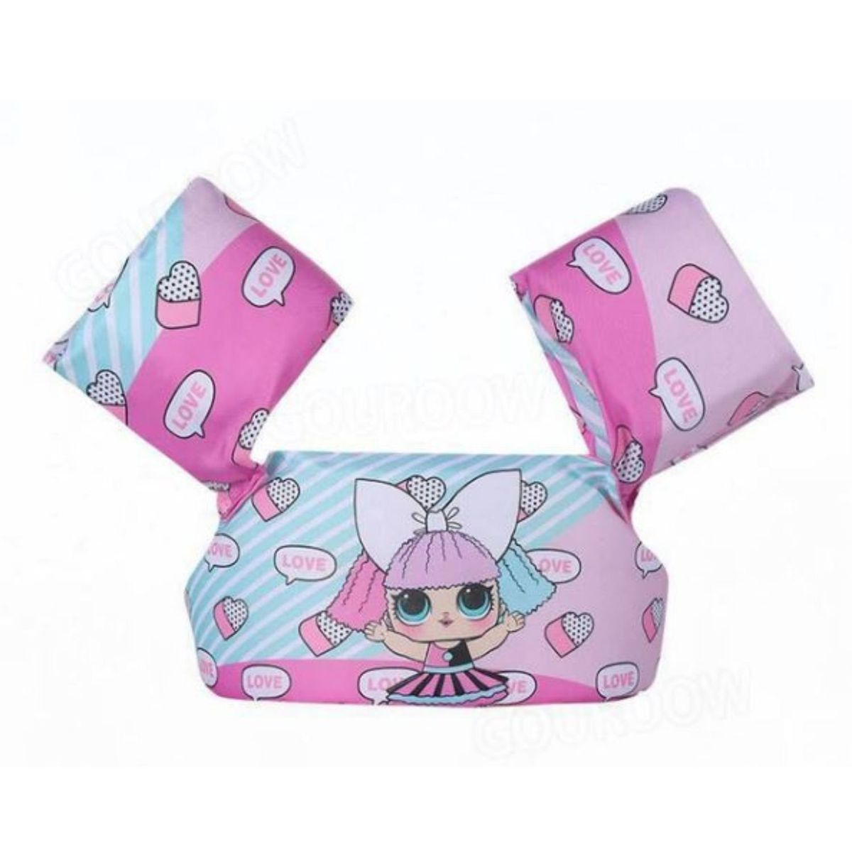 GENERICO - Chaleco Flotador Generico con Brazos Muñequita