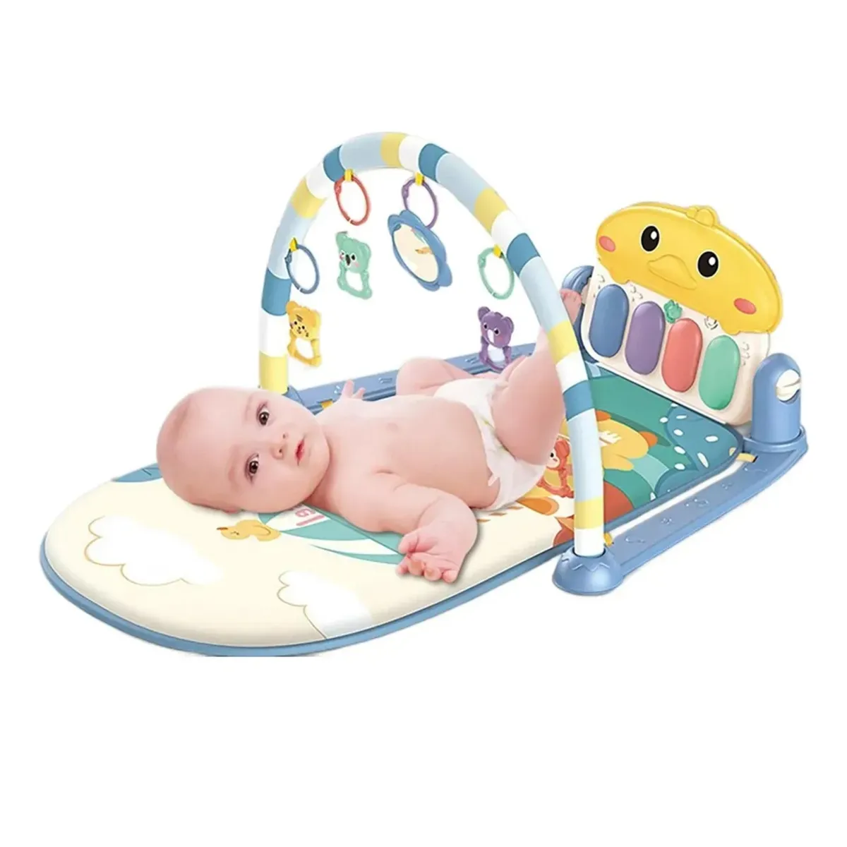 GENERICO - GIMNASIO MULTIFUNCIONAL-DIDACTICO MUSICAL PARA BEBE 3 EN 1