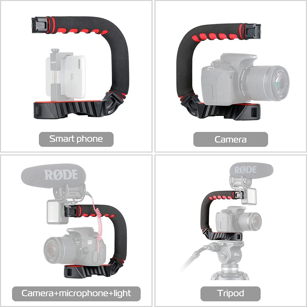 ULANZI - Estabilizador Ulanzi U-grip Pro Más Trípode 210cm