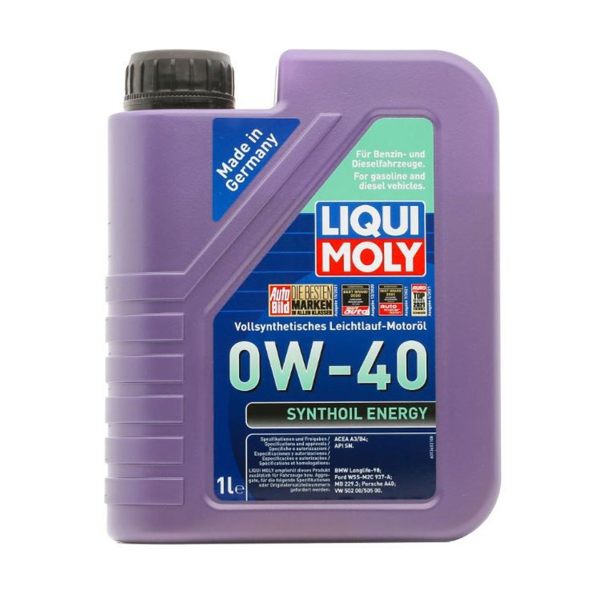 LIQUI MOLY - LIQUI MOLY SYNTHOIL ENERGY 0W-40 1L