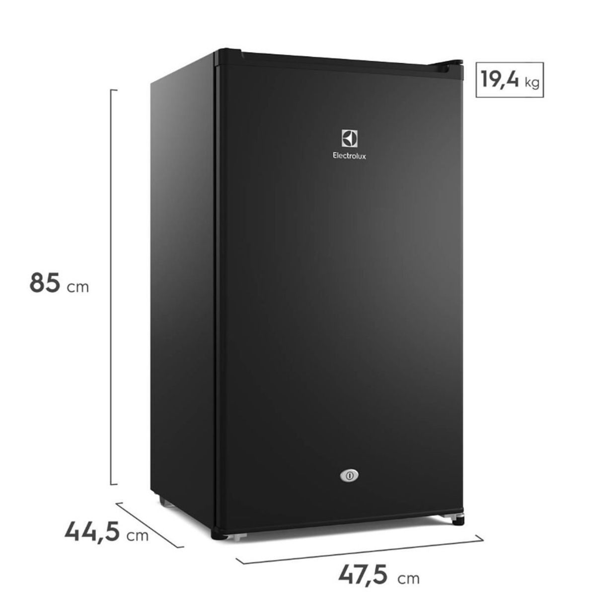 ELECTROLUX - Frigobar Electrolux Premium Black ERD090G2HWB