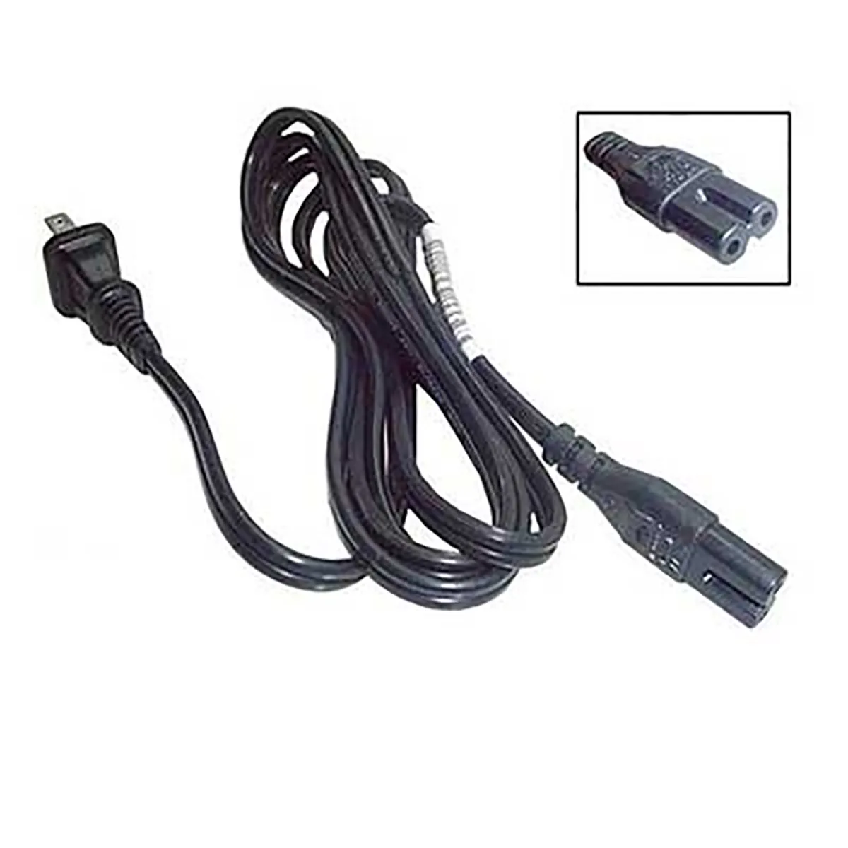 AMERICAN NET - Cable de ENERGIA tipo ocho - 8 - LONGITUD: 1.5 METROS