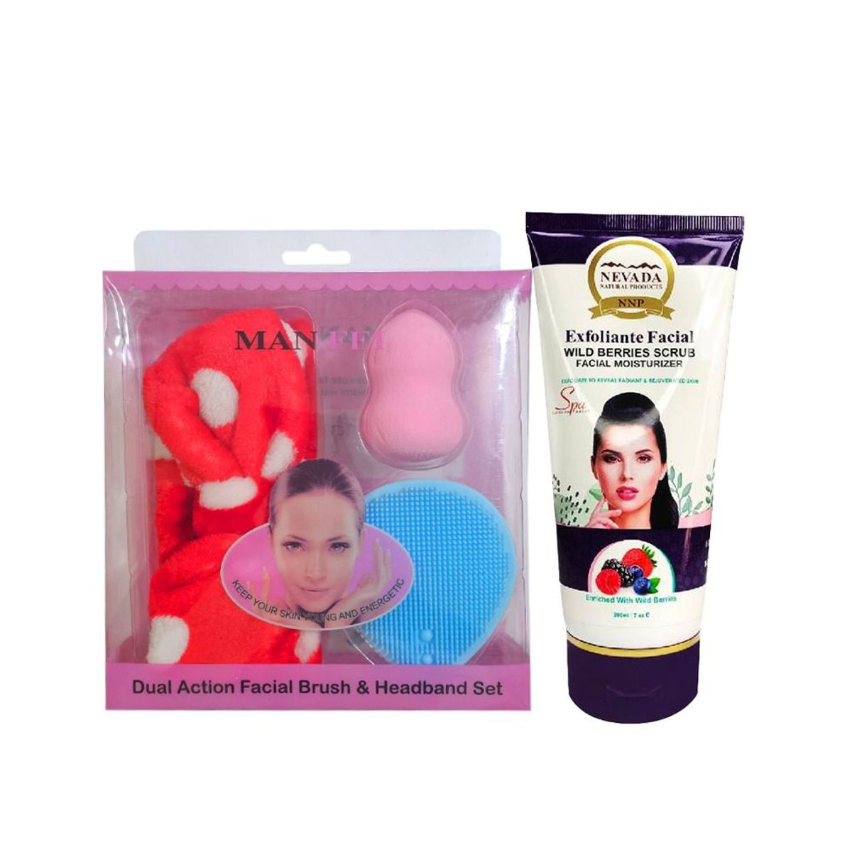 GENERICO - Pack Exfoliante Facial con Bayas Silvestres