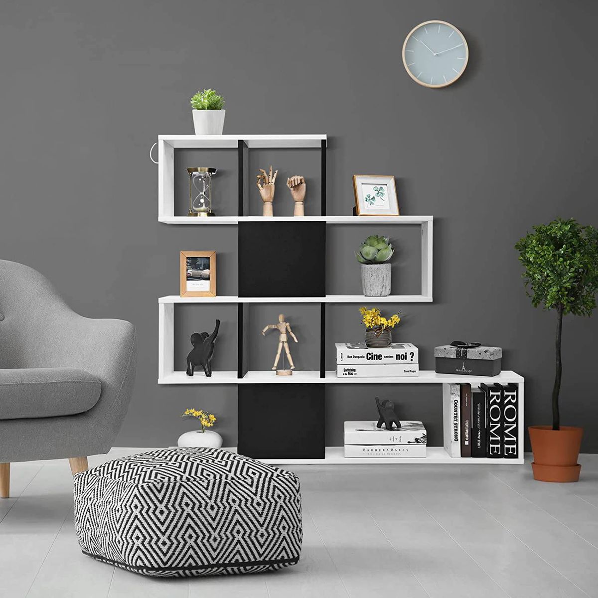 GENERICO - Librero Estante Armado Opportunity Bicolor - Gaudi