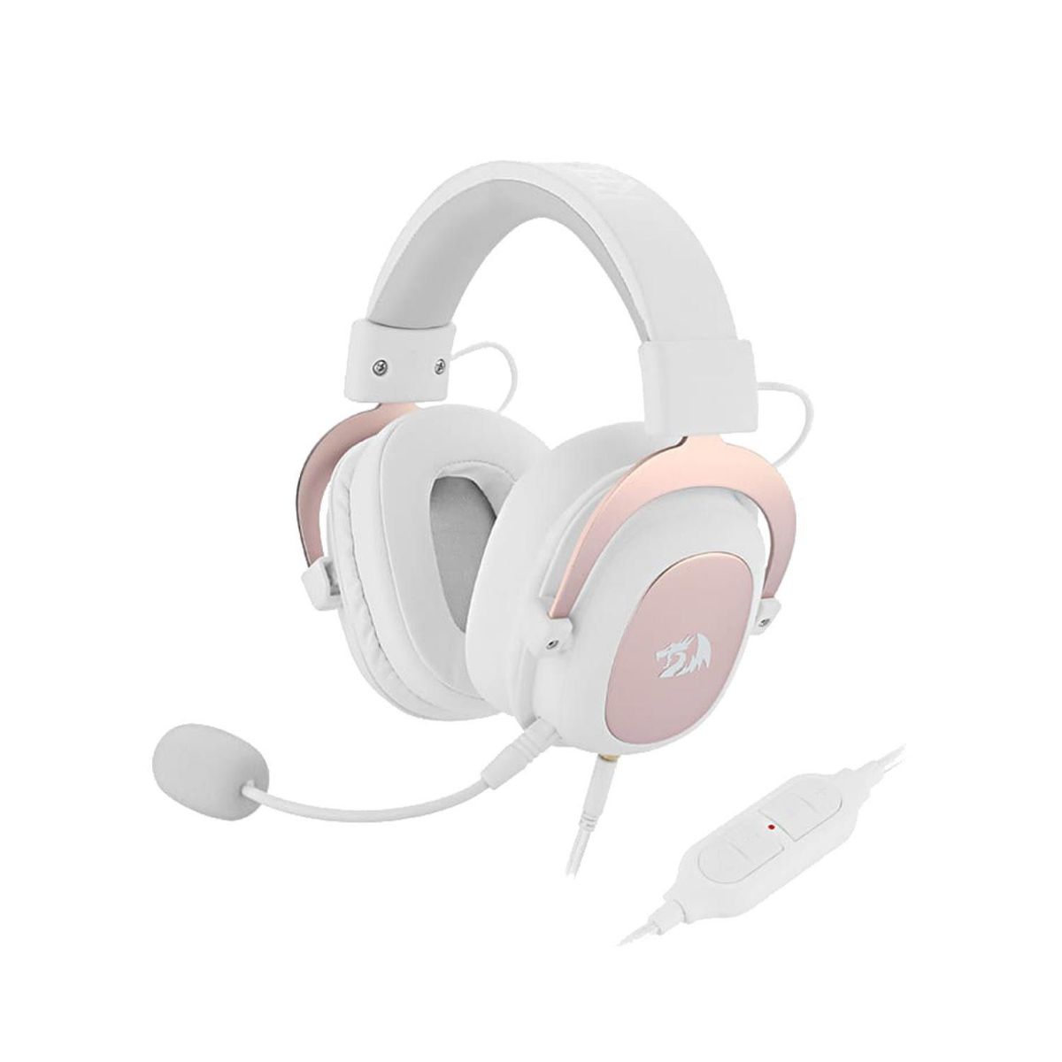 REDRAGON - Audifonos Gamer Redragon Zeus X Rgb H510W-Rgb White