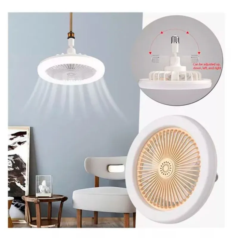 Foco Ventilador de Techo Giratorio Ajustable 30W Control y Fragancia SEISA  | falabella.com