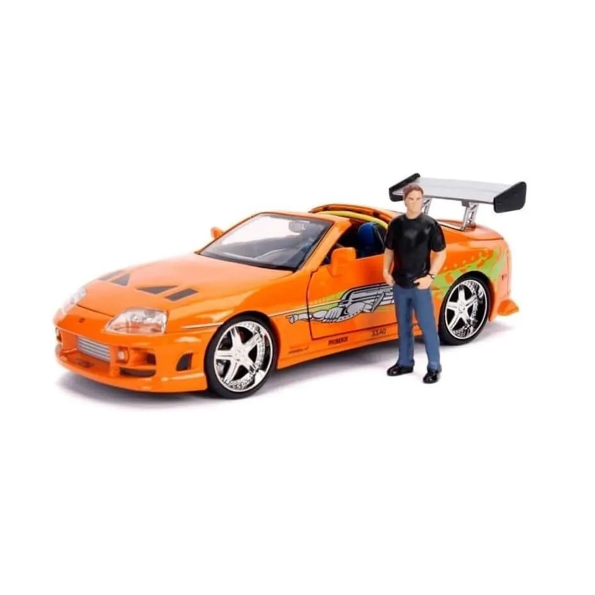 JADA TOYS - AUTO COLECCION TOYOTA SUPRA BRIAN RAPIDOS Y FURIOSOS 1: 24