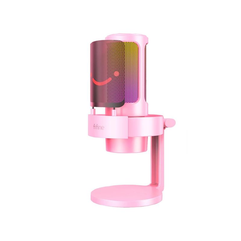 FIFINE - Micrófono Ampligame USB Fifine A8 Pink