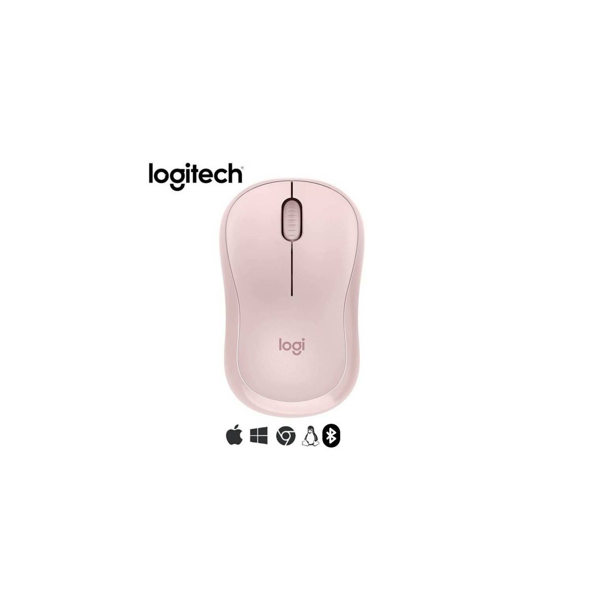 LOGITECH - MOUSE LOGITECH M240 SILENT WIRELESS BT ROSE