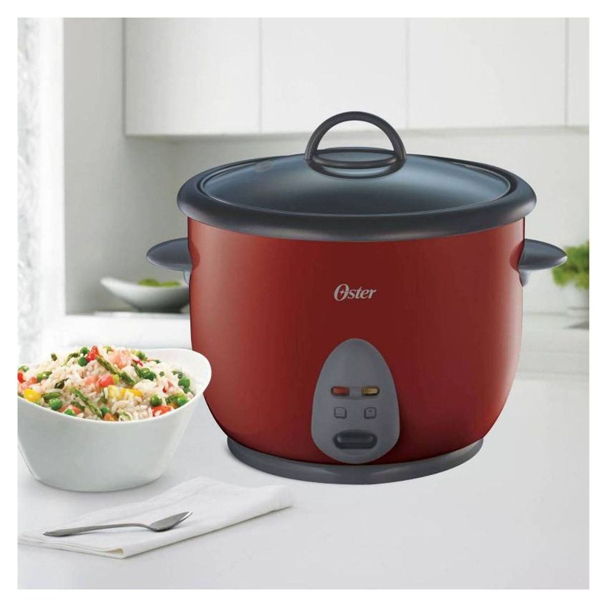 OSTER - Olla Arrocera Oster de 10 tazas CKSTRC1700R Rojo