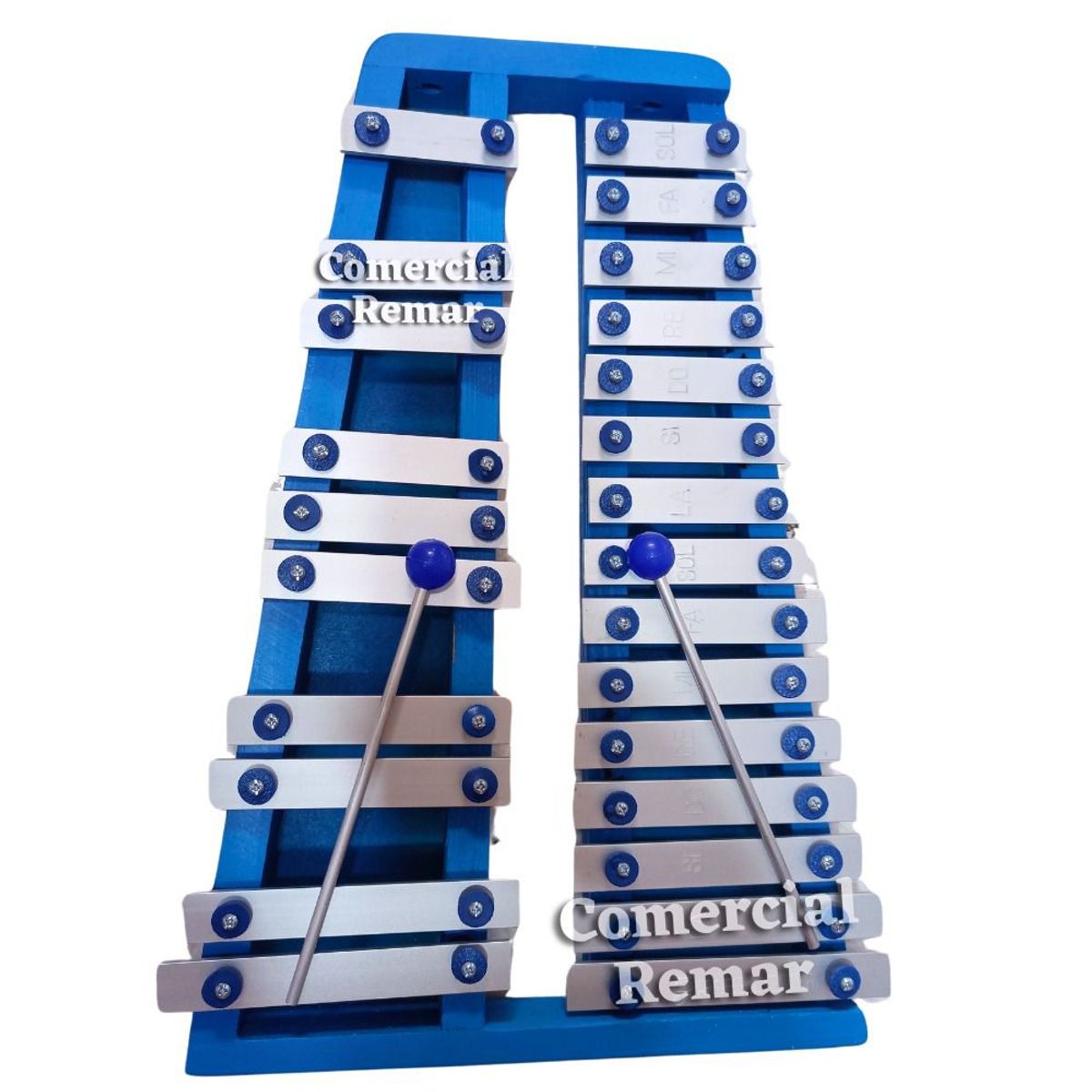 GENERICO - Xilófono cromático azul