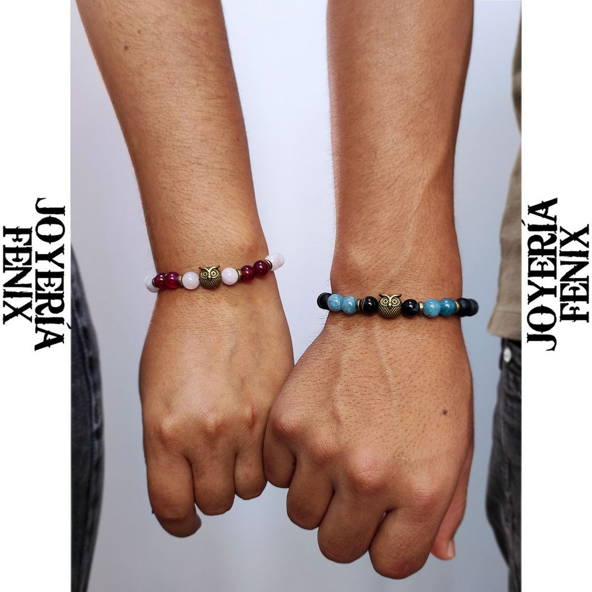 JOYERIA FENIX - Dúo Pulsera Búho - Joyería Fenix