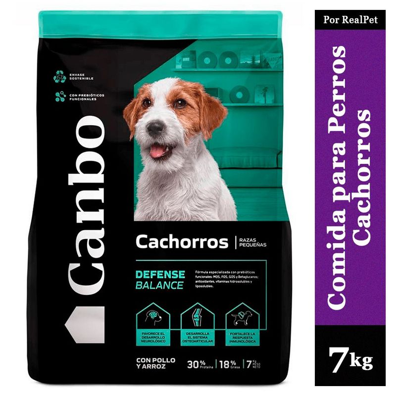 CANBO - Comida para Perro Cachorro Pequeño Canbo Pollo 7 kg