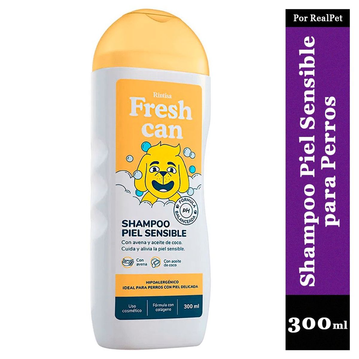 GENERICO - Shampoo para Perros Fresh Can Piel Sensible Frasco 300 ml