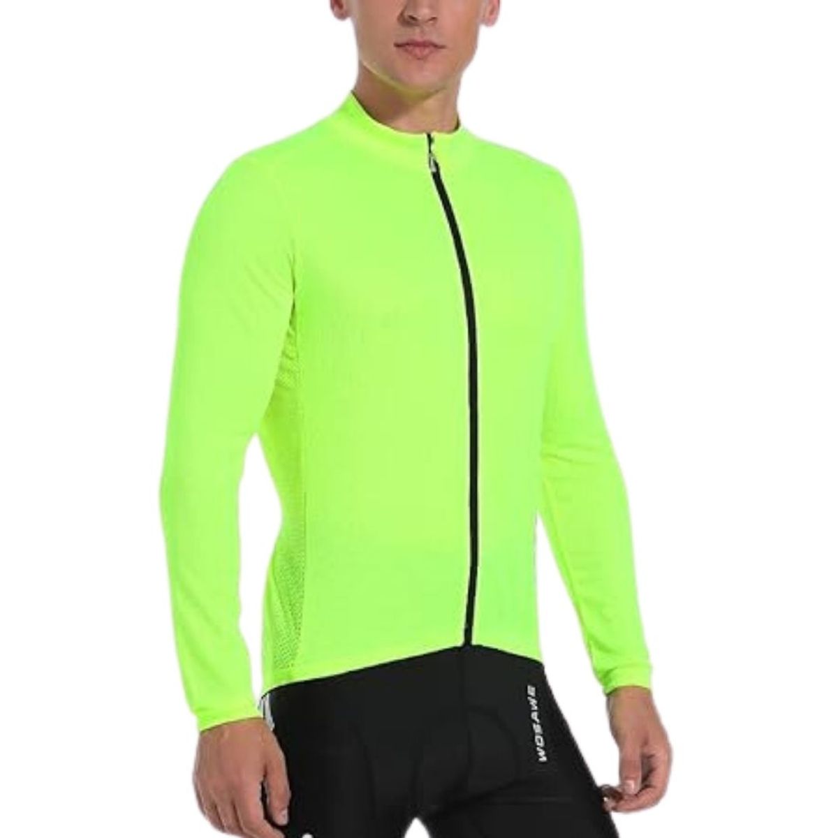 GENERICO - Jersey WOSAWE Basico I Manga Larga Ciclismo