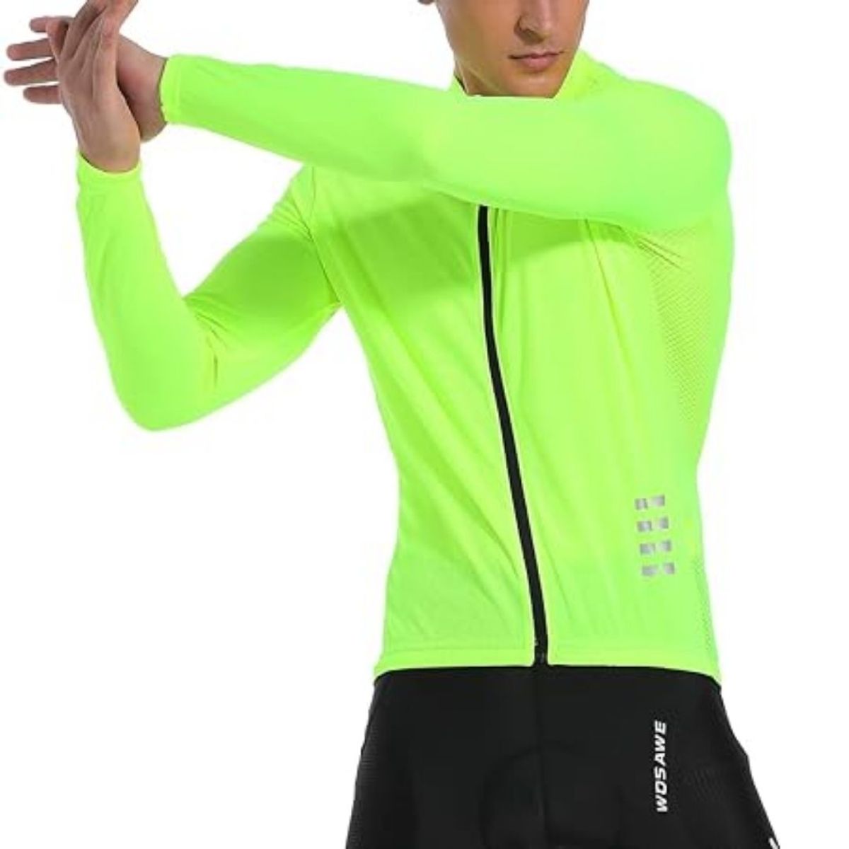 GENERICO - Jersey WOSAWE Basico I Manga Larga Ciclismo