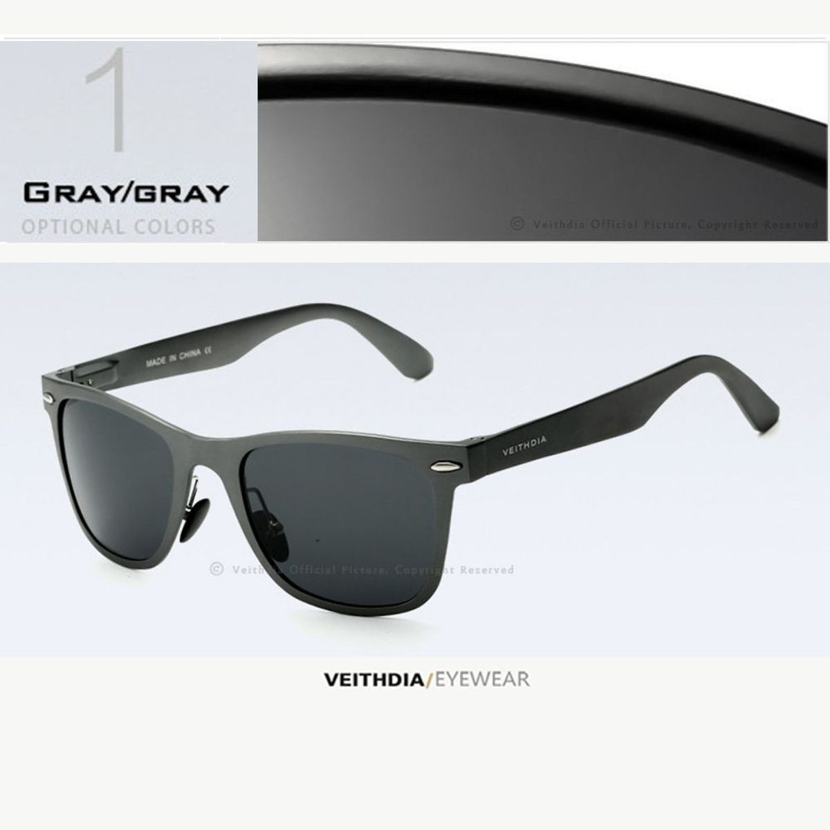 VEITHDIA - Lentes de Sol VEITHDIA Sport - Polarizados - UV400