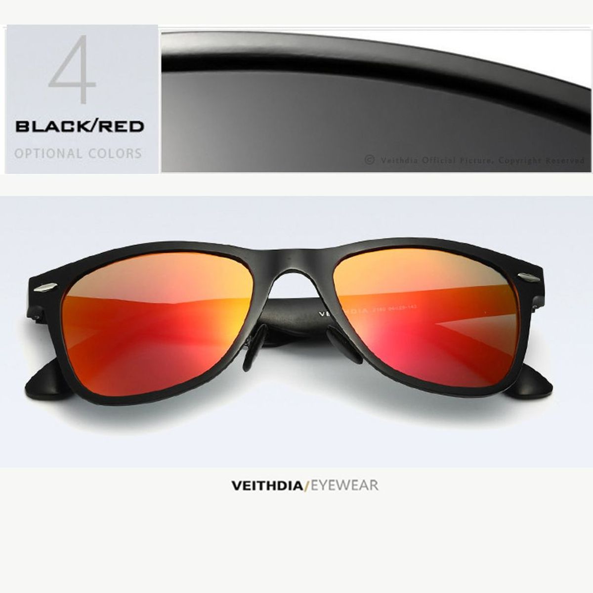 VEITHDIA - Lentes de Sol VEITHDIA Sport - Polarizados - UV400