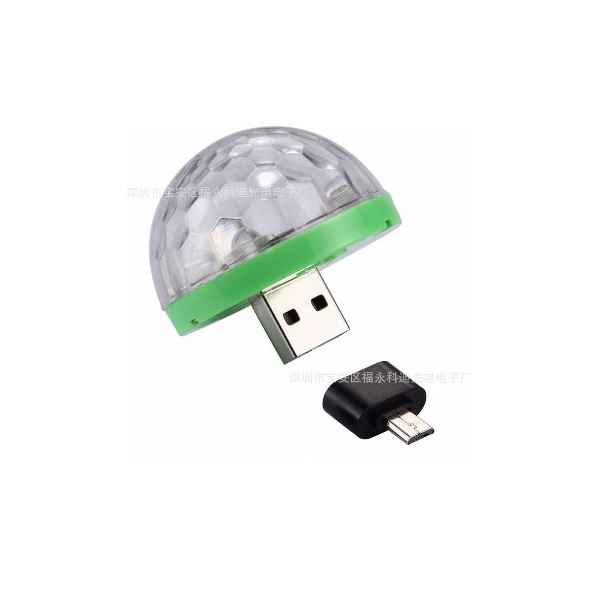 GENERICO - Mini foquito led con entrada usbadaptador de celular