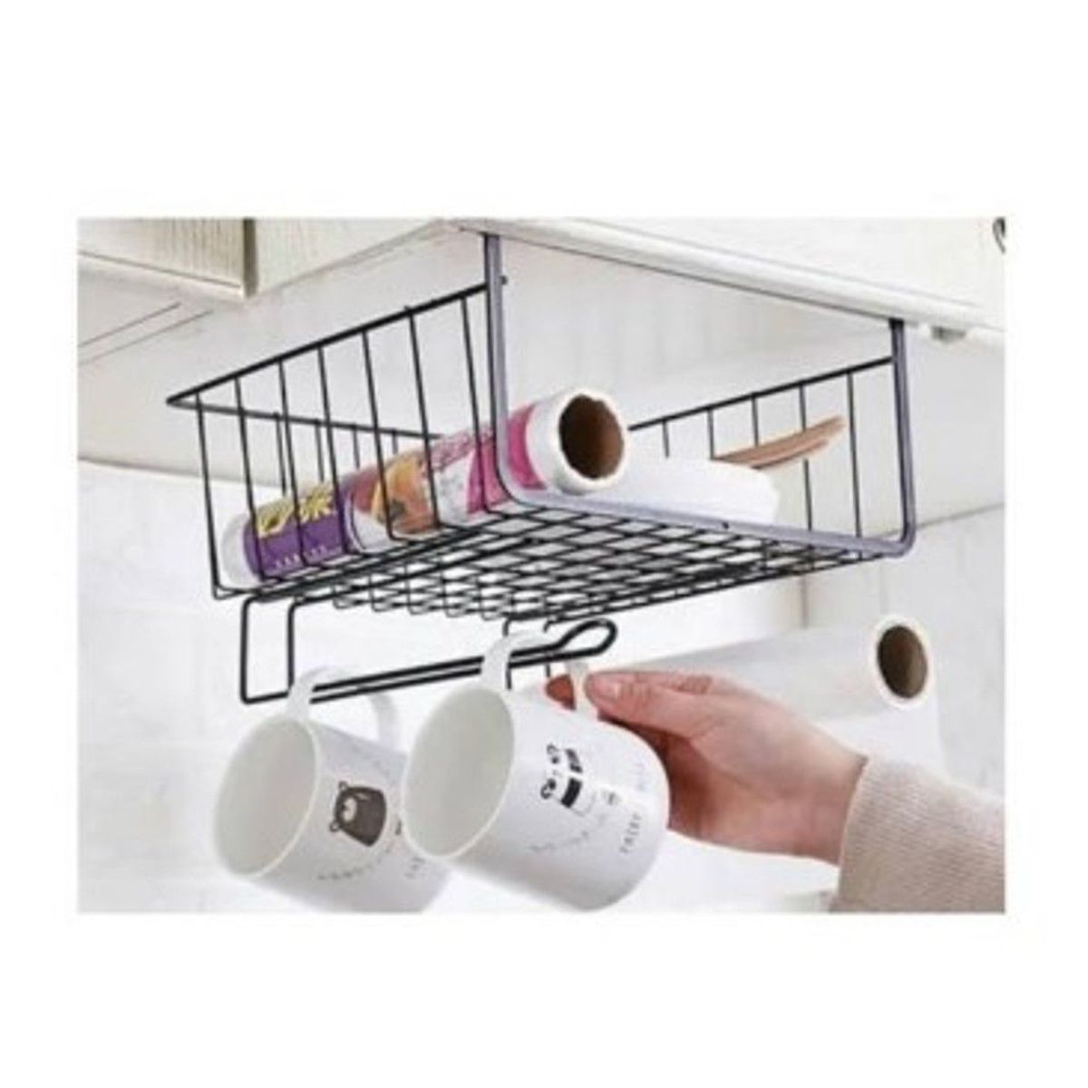 GENERICO - Cesto de Almacenamiento Multifuncional NEGRO