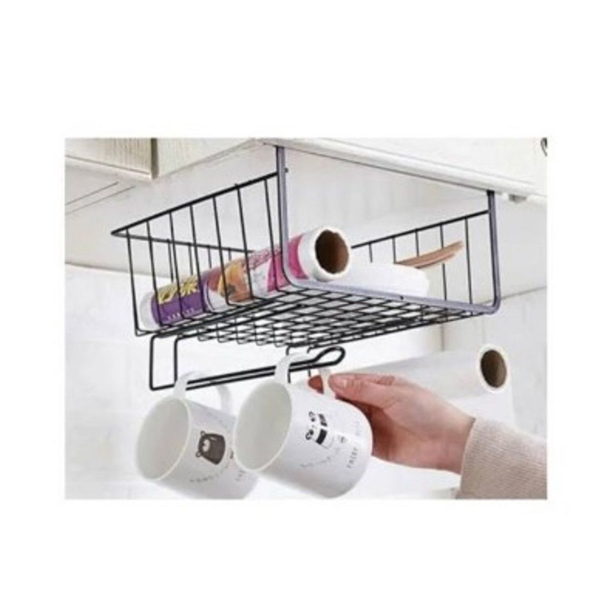 GENERICO - Cesto de Almacenamiento Multifuncional NEGRO