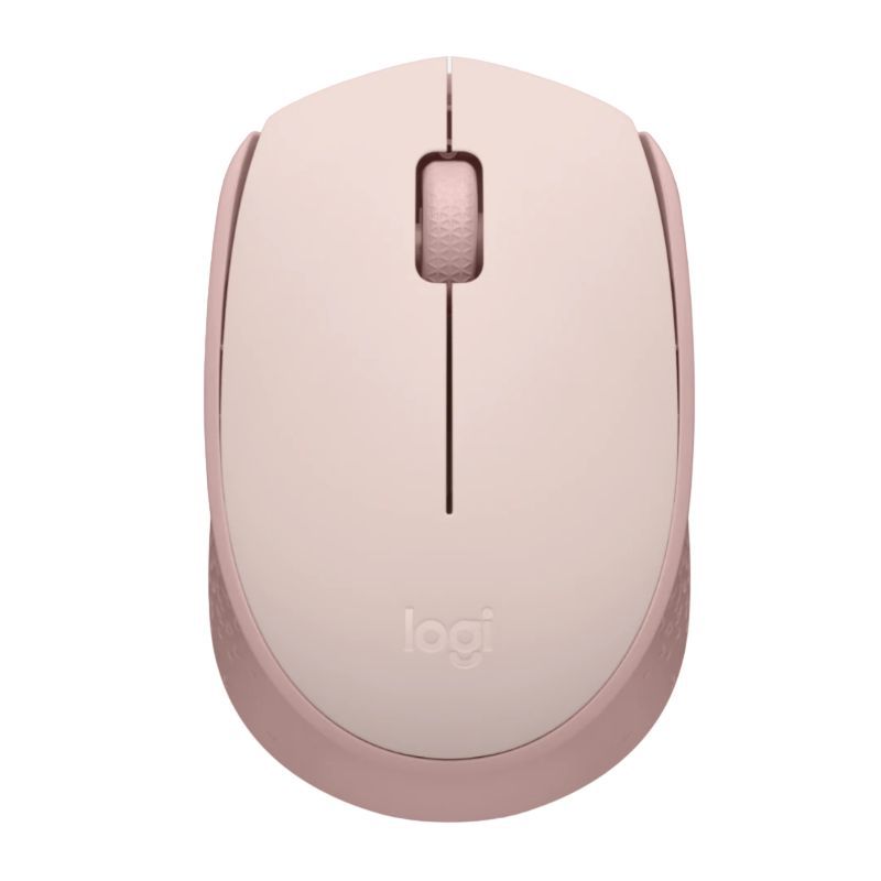 LOGITECH - Mouse Logitech M170 Inalámbrico Rosa