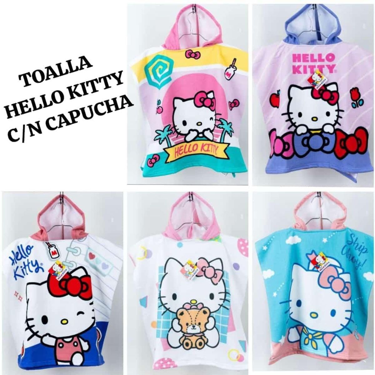 GENERICO - TOALLAS CON CAPUCHA